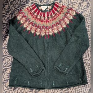 Susan Bristol Zip up Sweater